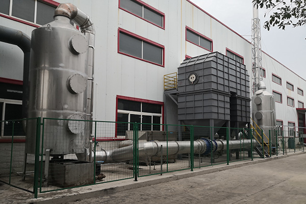 淮北负极材料碳化尾气焚烧项目