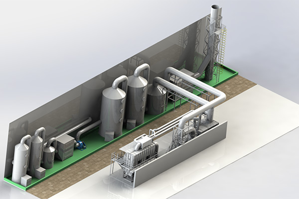 赣峰锂业盐水放电及电池切割废气浓缩治理项目
